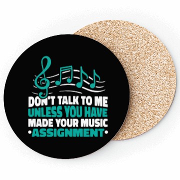 Discover Music Teacher Notes Coasters