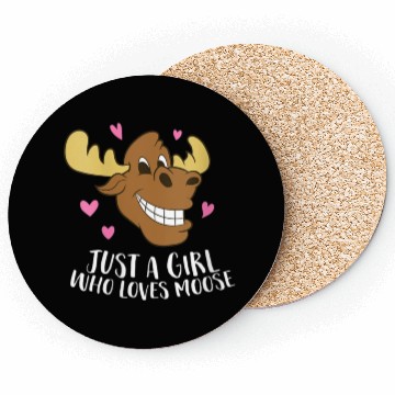 Discover Funny Just A Teacher Who Loves Moose Coasters