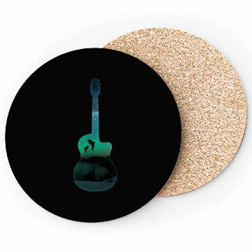Discover Guitar dolphins Coasters