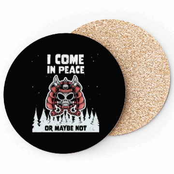 Discover Alien Galaxy Lover I Come In Peace Or Maybe Not Coasters