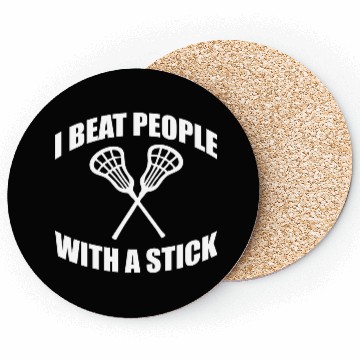 Discover I Beat People With A Stick Coasters