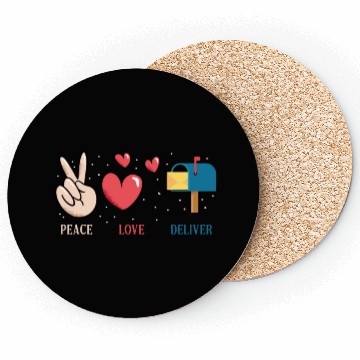 Discover Mail delivery, Postal worker Coasters