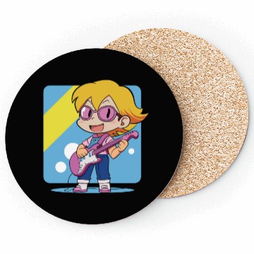 Discover Guitar Boy Coasters