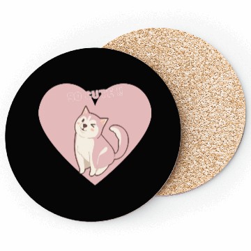 Discover So Cute Puppy Show Some Love to your pet Coasters