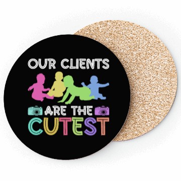 Discover Our Clients Are The Cutest - Newborn Photographer Coasters