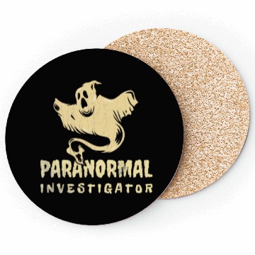 Discover Ghost Hunting Paranormal Investigator Coasters