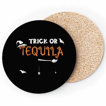 Discover Trick or Tequila - Halloween Coasters
