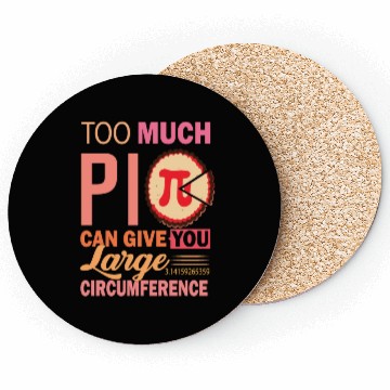 Discover Pi Day Math Lover Too Much Can Give Teacher Coasters