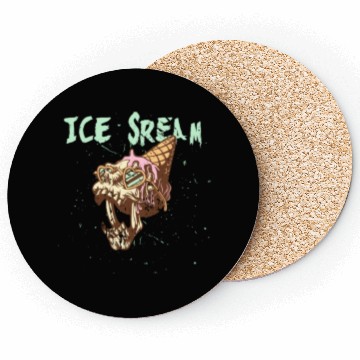 Discover Ice scream Halloween Coasters