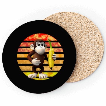 Discover Banana monkey Coasters