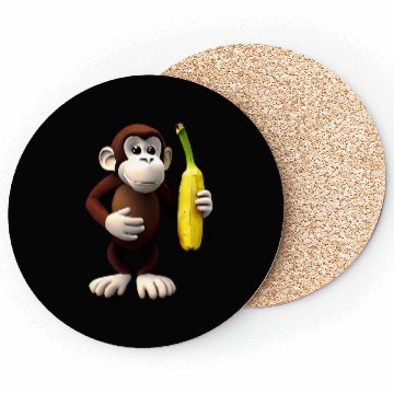 Discover Banana monkey Coasters