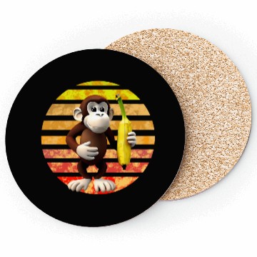 Discover Banana monkey Coasters