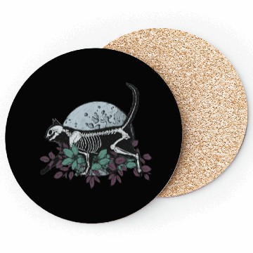 Discover Cat And The Moon Coasters