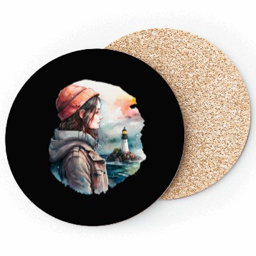 Discover Daughter of lighthouse keeper Coasters