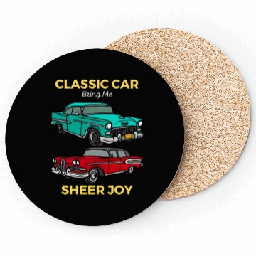 Discover Classic Car Sheer Joy Coasters