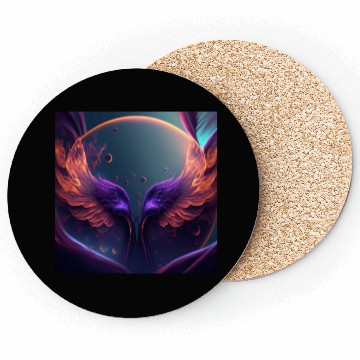 Discover Flaming phoenix wings Coasters