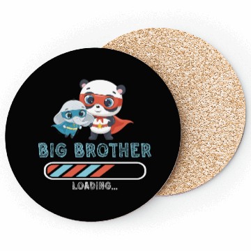 Discover Big brother super hero panda elephant Coasters