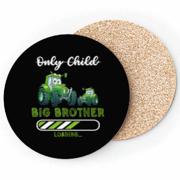 Discover Big brother farmer tractor Coasters
