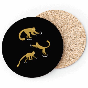 Discover Chimpanzee Monkey Orangutan Monkey - Cute Monkey Coasters