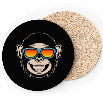 Discover Chimpanzee Monkey Lover - Orangutan Monkey Coasters