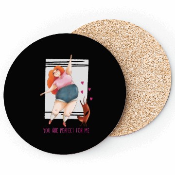 Discover You Are Perfect For Me Dachshund Design Coasters