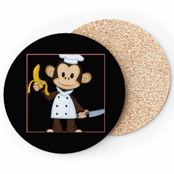 Discover Banana monkey cooks Coasters