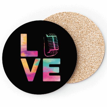 Discover Karaoke Singer Microphone Vocalist Coasters