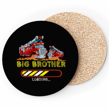 Discover Big brother fire truck fireman 2023 Coasters