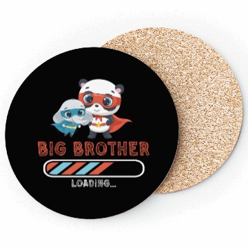 Discover Big brother super hero panda elephant 2023 Coasters