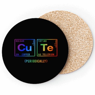 Discover Funny quote for scientists & geeks LGBTQ Coasters