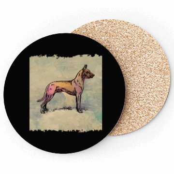 Discover vintage Great Dane dog Coasters