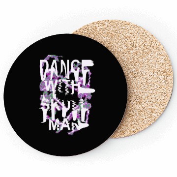 Discover dance with skull man Coasters