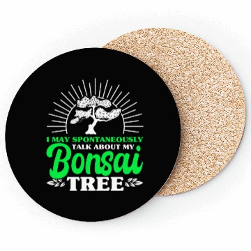 Discover Bonsai Tree Owner Gift Bonsai Tree Gardening Coasters