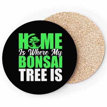Discover Bonsai Tree Owner Gift Bonsai Tree Gardening Coasters