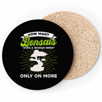 Discover Bonsai Tree Owner Gift Bonsai Tree Gardening Coasters