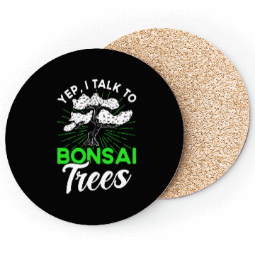 Discover Bonsai Tree Owner Gift Bonsai Tree Gardening Coasters