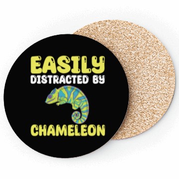 Discover Funny Chameleon Lover Quote Coasters