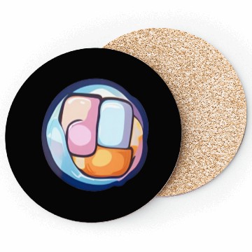 Discover Rainbow Ice is Very Nice Coasters