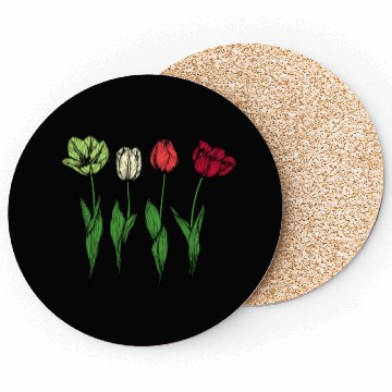 Discover Tulip Gardening Tulips Coasters