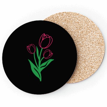 Discover Tulip Gardening Colourful Coasters