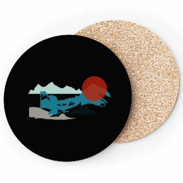 Discover Mountains And Sun Coasters