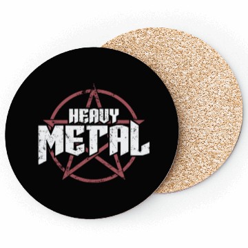 Discover Heavy Metal Music Band Genre Bass Coasters