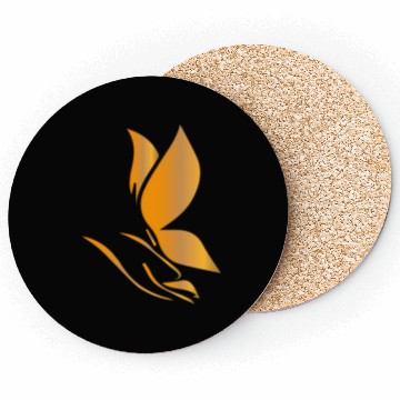 Discover beauty logo Coasters