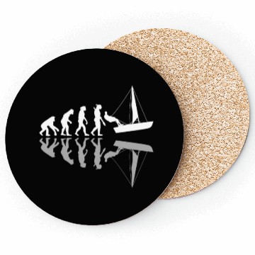 Discover Sailing Human Evolution Sailboat Sailor Sail Coasters