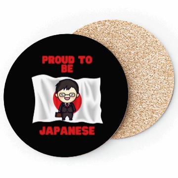 Discover Proud to be Japanese - cute design Coasters