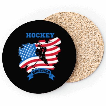 Discover Hockey brother Coasters