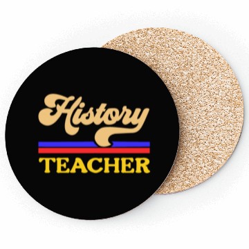 Discover Histroy Teacher Coasters
