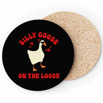 Discover Silly Goose On The Loose Funny Coasters