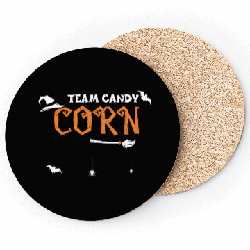 Discover Team Candy Corn - Halloween Coasters