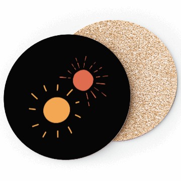 Discover Sun design Coasters